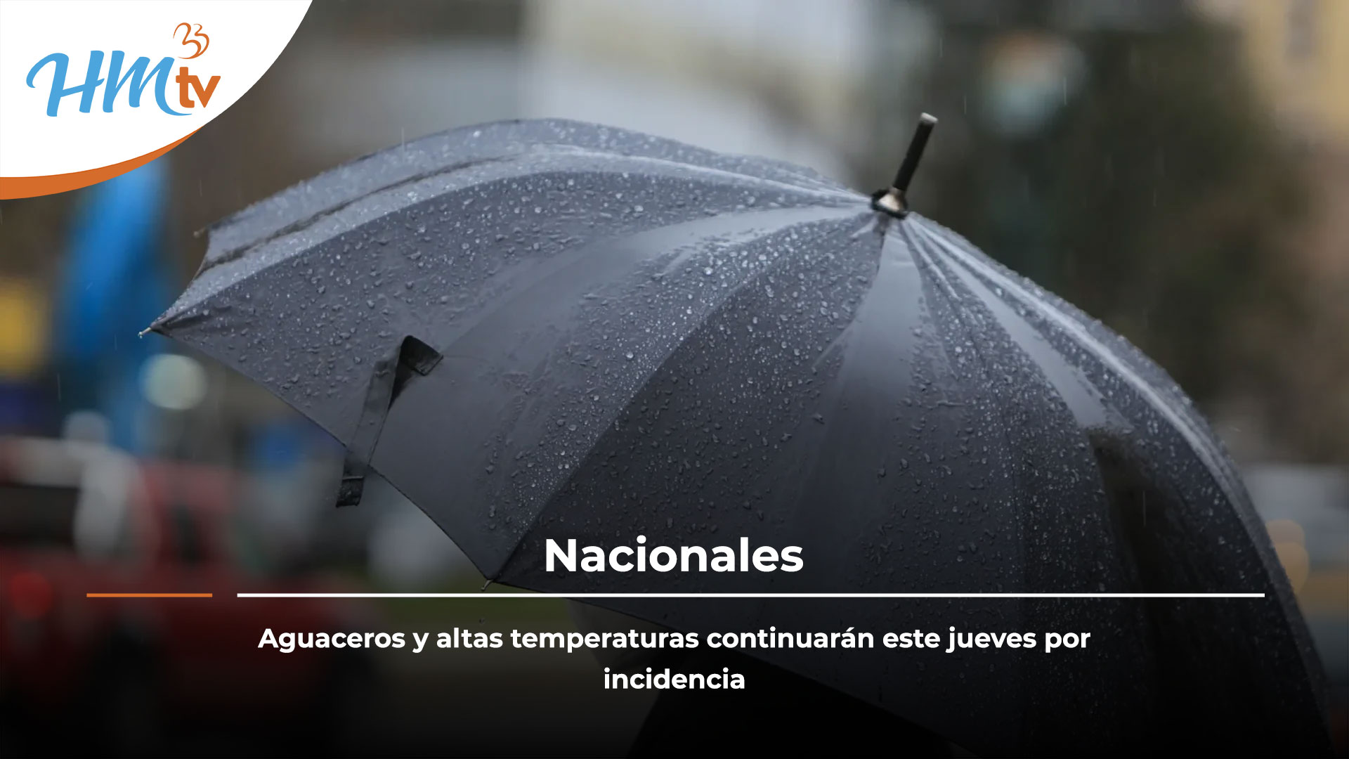 Aguaceros y altas temperaturas continuarán este jueves por incidencia 