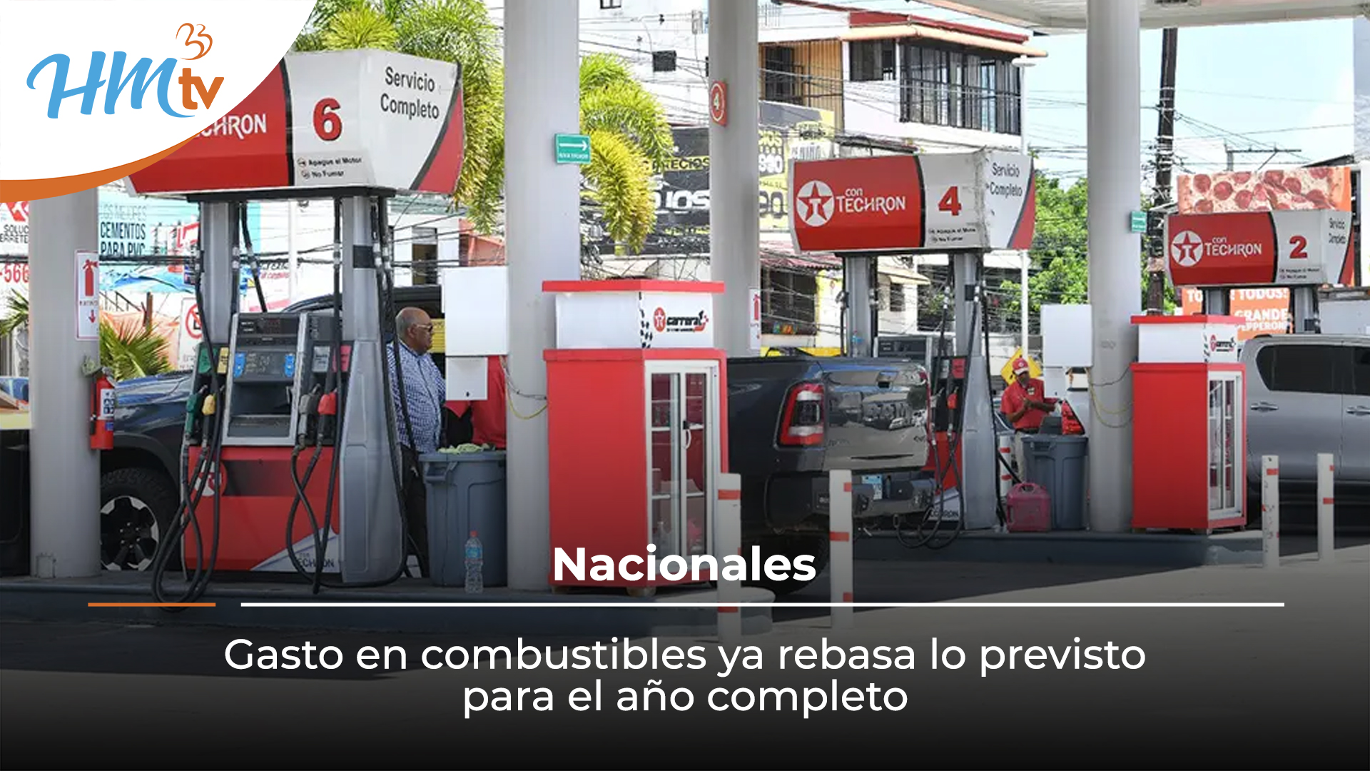 Gasto en combustibles ya rebasa lo previsto para el año completo