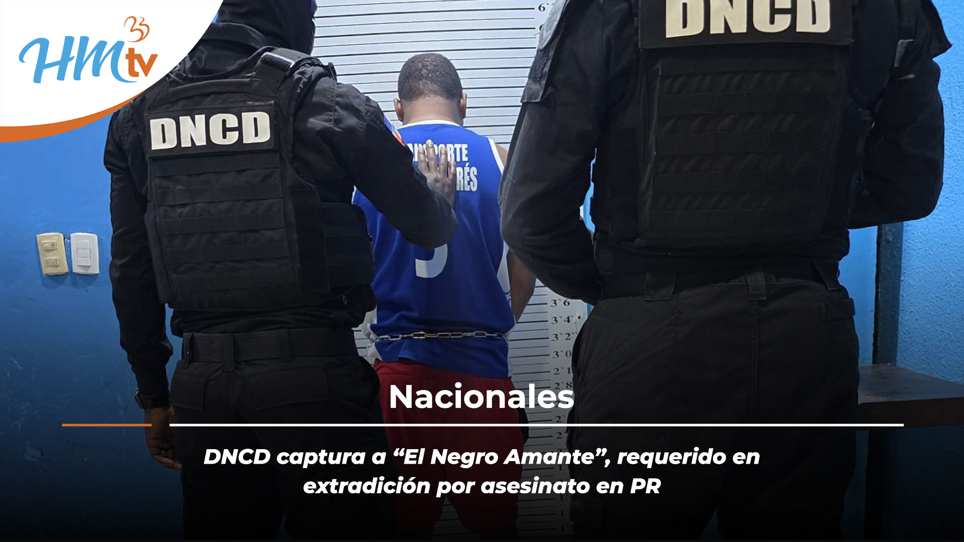 DNCD captura a “El Negro Amante”, requerido en extradición por asesinato en PR