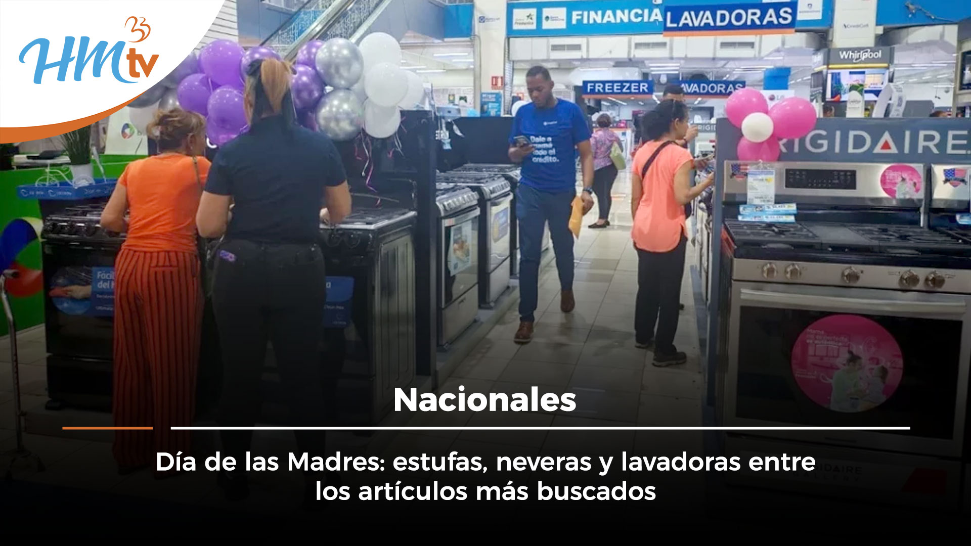 Día de las Madres: estufas, neveras y lavadoras entre los artículos más buscados