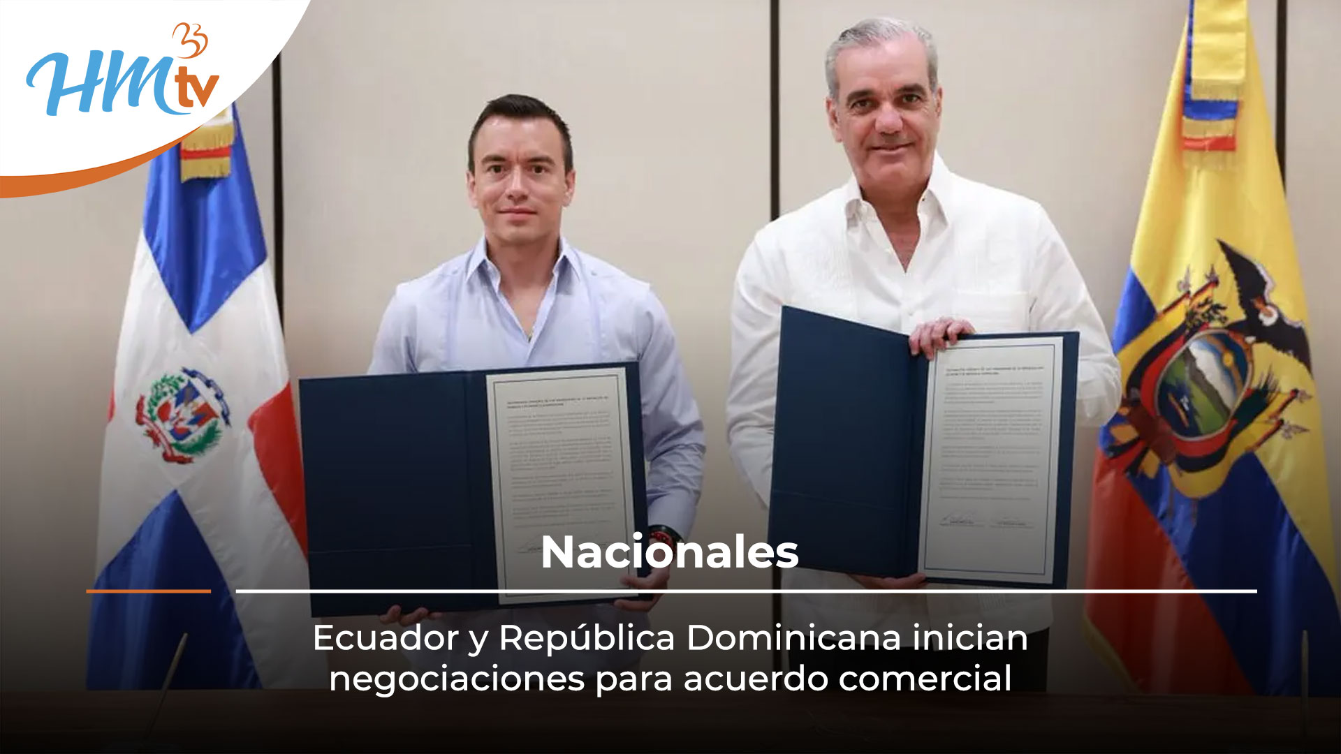 Ecuador y República Dominicana inician negociaciones para acuerdo comercial
