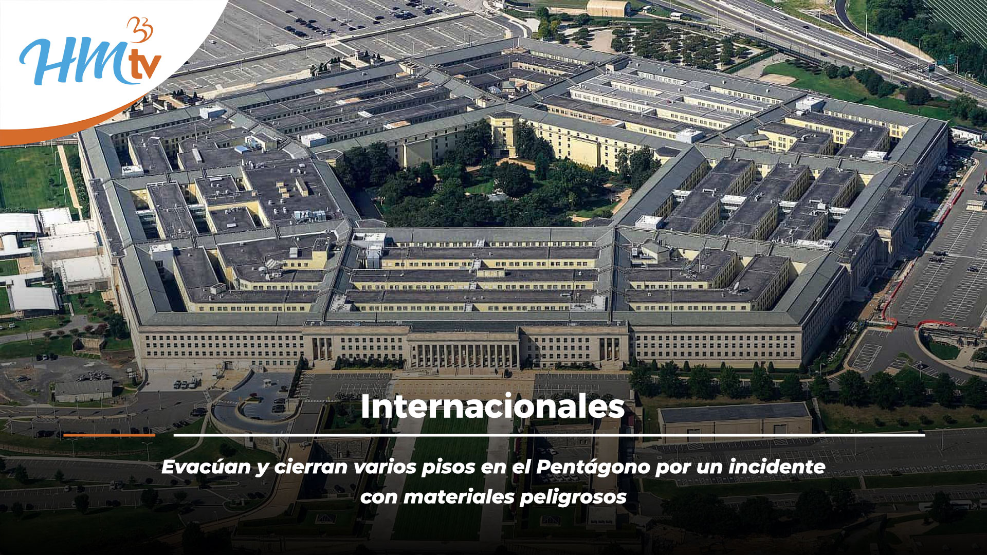 Evacúan y cierran varios pisos en el Pentágono por un incidente con materiales peligrosos