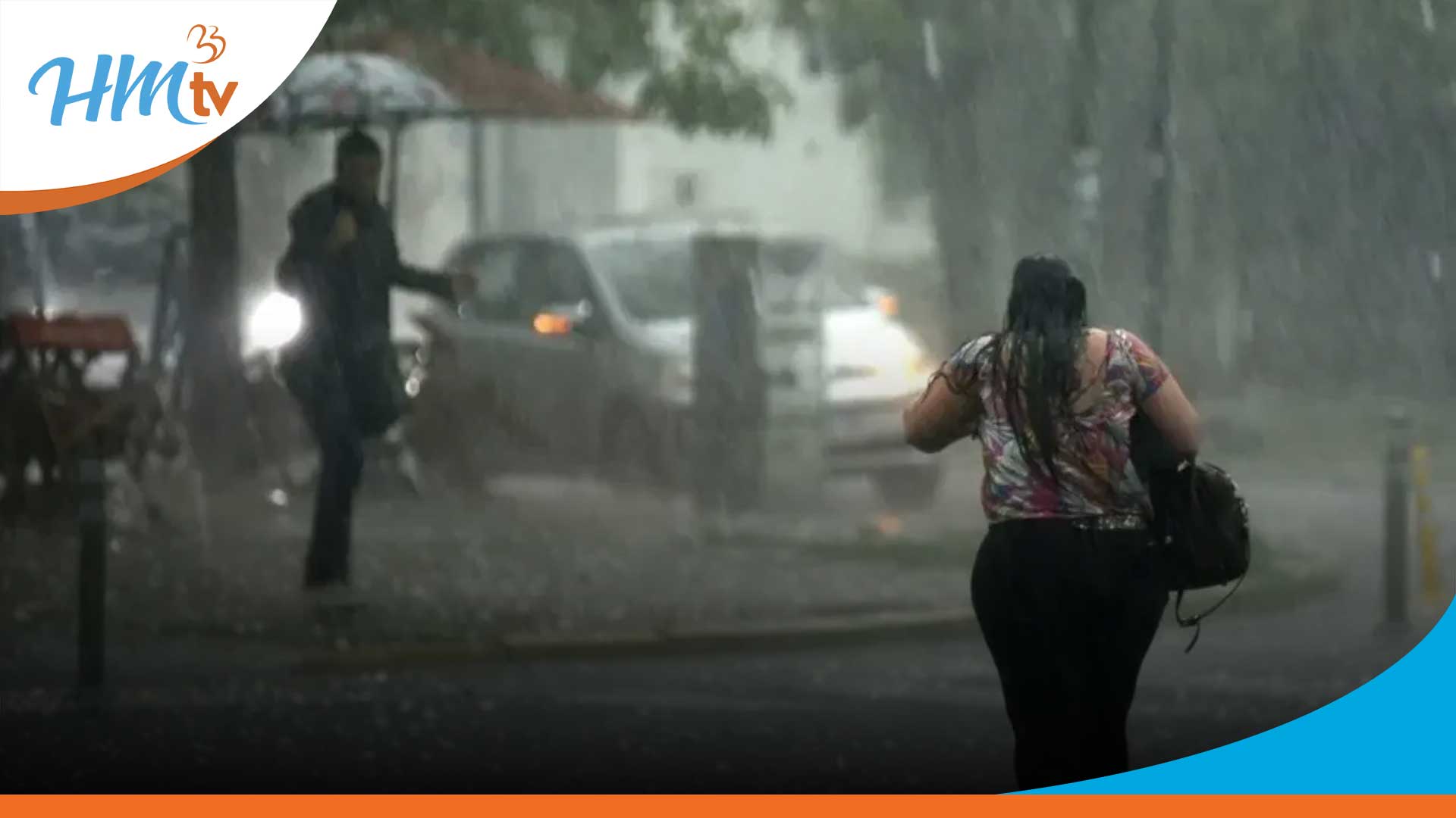 Fuertes aguaceros y calor marcarán las condiciones del tiempo este domingo