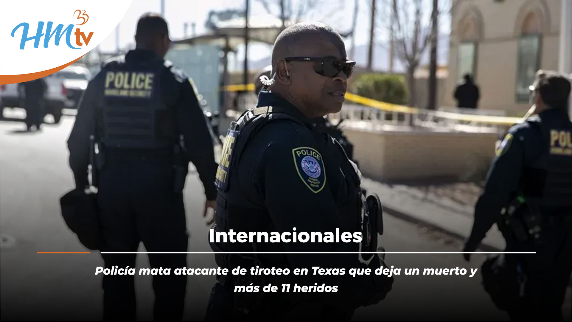 Policía mata atacante de tiroteo en Texas que deja un muerto y más de 11 heridos