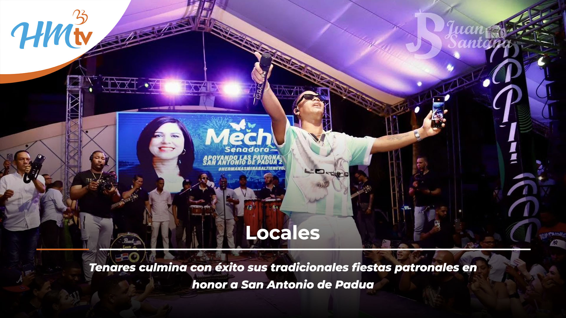 Tenares culmina con éxito sus tradicionales fiestas patronales en honor a San Antonio de Padua